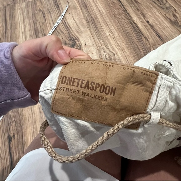 One Teaspoon Street walkers 80's nash cream jeans‎ - Picture 10 of 12